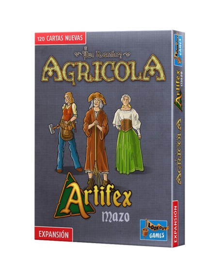 Juego de mesa agricola: artifex mazo pegi 12