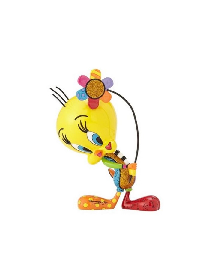 Figura decorativa enesco looney tunes piolín con flor Figura decorativa enesco looney tunes piolín con flor