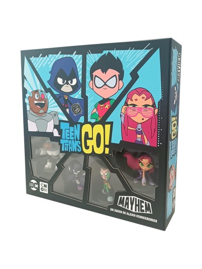Juego de mesa teen titans go! mayhem pegi 10