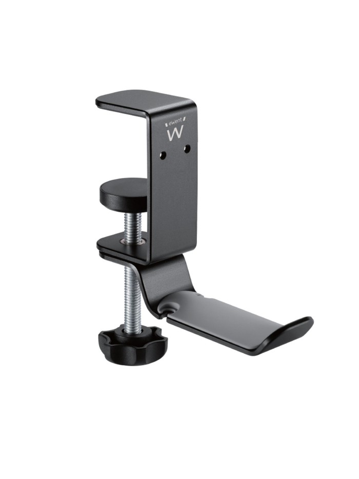 Soporte auriculares ewent ew1585 ajustable para escritorio Soporte auriculares ewent ew1585 ajustable para escritorio