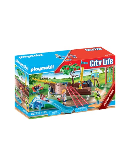 Playmobil city life parque de aventuras con barco naufragado