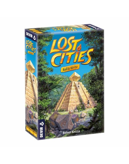 Juego de mesa lost cities roll & write