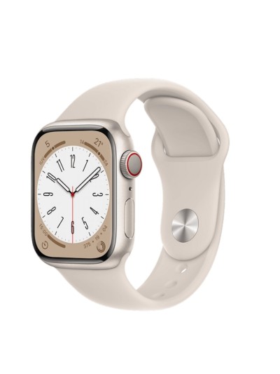 Reloj reacondicionado apple watch series 8 gps 41mm starlight 4np63b - a