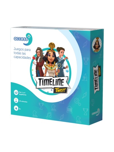 Juego de mesa timeline access+ edad recomendada 8 años