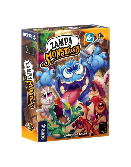 Juego de mesa devir zampa monstruos