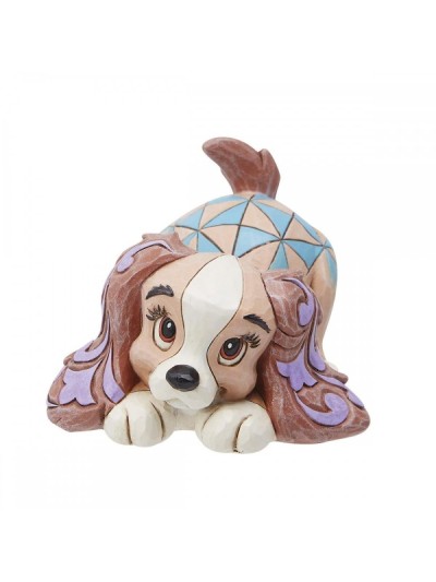 Figura enesco disney la dama y el vagabundo - dama