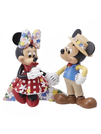 Figura enesco disney mickey y minnie botanica