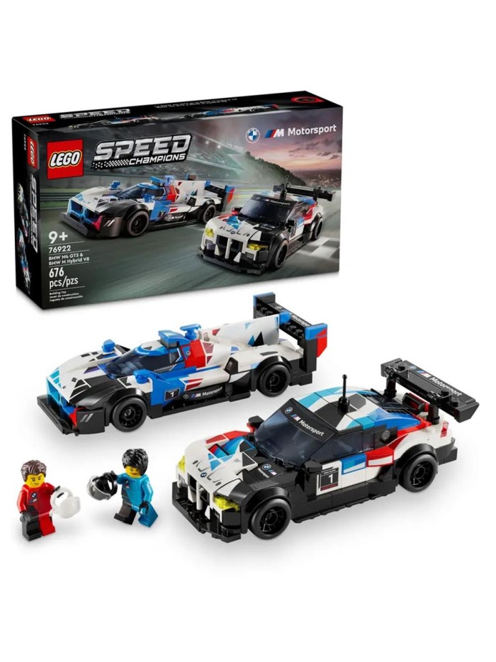 Lego coche de carreras bmw m4 gt3 y bmw m hybrid v8 Lego coche de carreras bmw m4 gt3 y bmw m hybrid v8