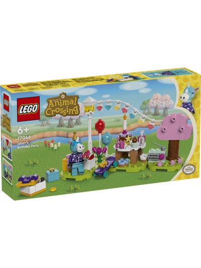 Lego animal crossing fiesta de cumpleaños de azulino