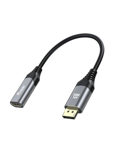 Cable displayport a hdmi equip 1.2 4k macho - hembra 0.15m
