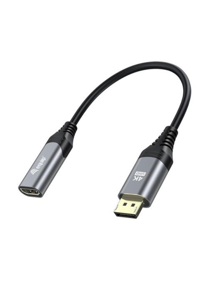 Cable displayport a hdmi equip 1.2 4k macho - hembra 0.15m Cable displayport a hdmi equip 1.2 4k macho - hembra 0.15m