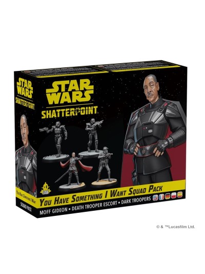 Juego de mesa star wars shatterpoint you have something i want squad pack edad recomendada 14 años