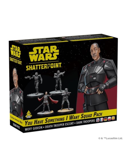 Juego de mesa star wars shatterpoint you have something i want squad pack edad recomendada 14 años