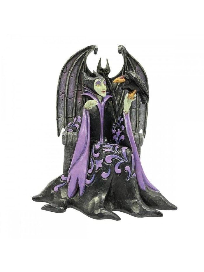 Figura enesco disney malefica en trono Figura enesco disney malefica en trono