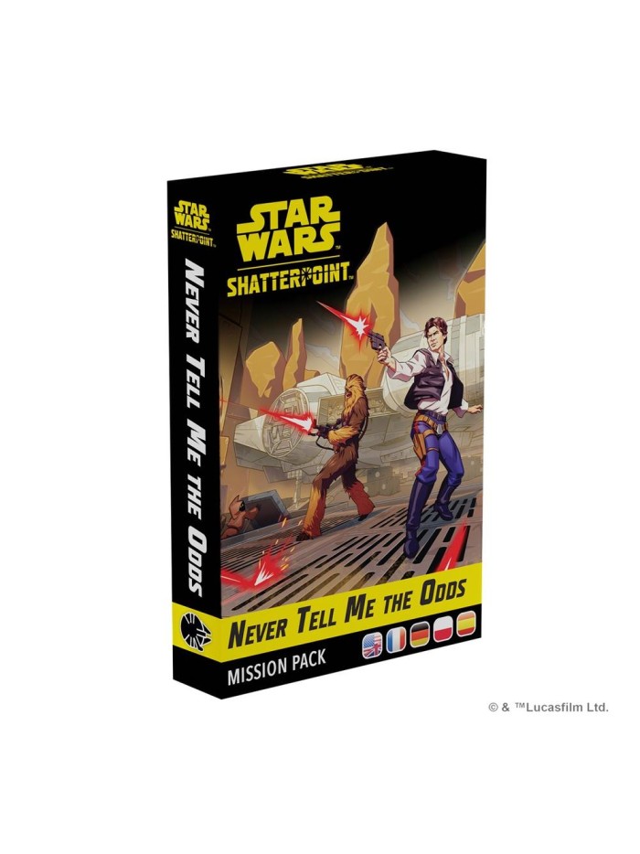 Juego de mesa star wars shatterpoint never tell me the odds mission pack edad recomendada 14 años Juego de mesa star wars shatterpoint never tell me the odds mission pack edad recomendada 14 años
