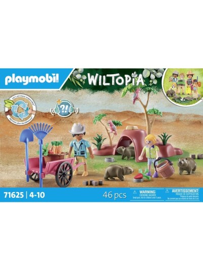 Playmobil wiltopia - refugio del tejon australiano