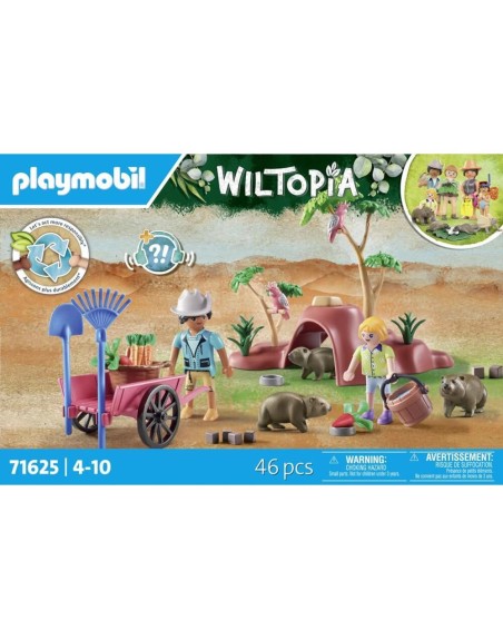 Playmobil wiltopia - refugio del tejon australiano