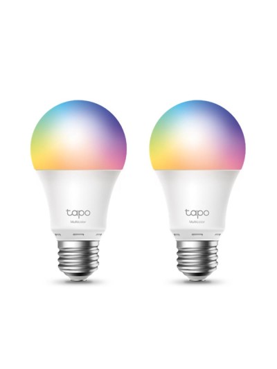 Bombilla inteligente tp - link tapo l530e rgb pack 2 unidades