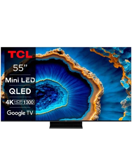 Tv tcl 55 pulgadas qled mini led 4k uhd - 55c805 - smart tv