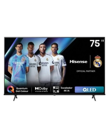 Tv hisense 75 pulgadas qled 4k uhd - 75e7nq - smart tv