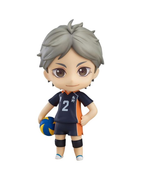 Figura good smile company nendoroid haikyu!! koshi sugawara 10 cm