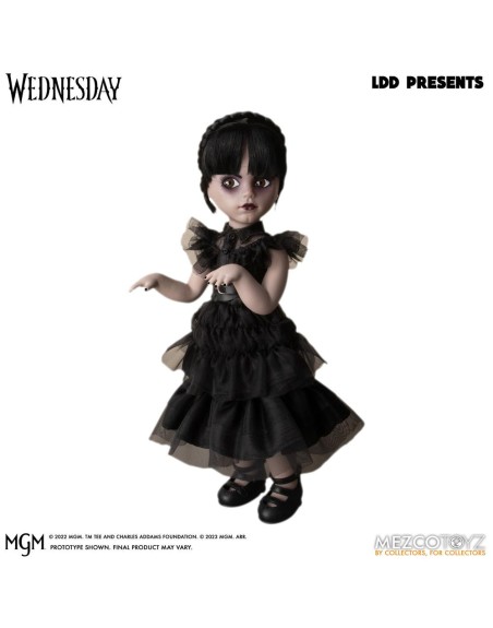 Figura mezco toys living dead dolls dancing wednesday 25 -4 cm