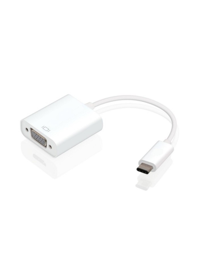 Cable adaptador ewent usb tipo c a vga - macho - hembra Cable adaptador ewent usb tipo c a vga - macho - hembra