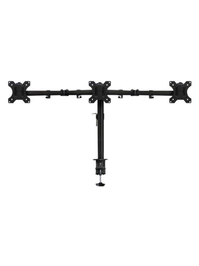 Soporte de mesa ewent ew1513 para 3 monitores tv hasta 27 pulgadas