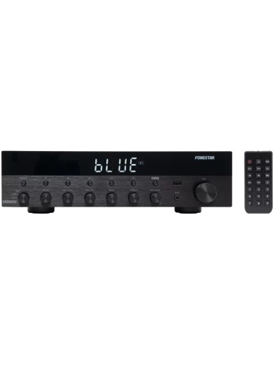 Amplificador estereo hifi fonestar as - 3030 - bluetooth - radio fm - 30 + 30 w rms usb - mp3