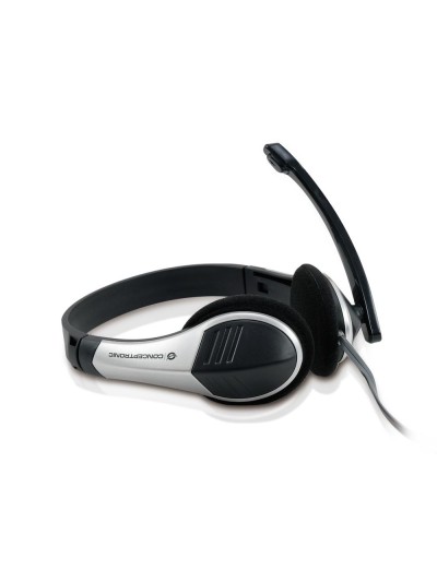 Auriculares conceptronic estereo + microfono para videoconferencia