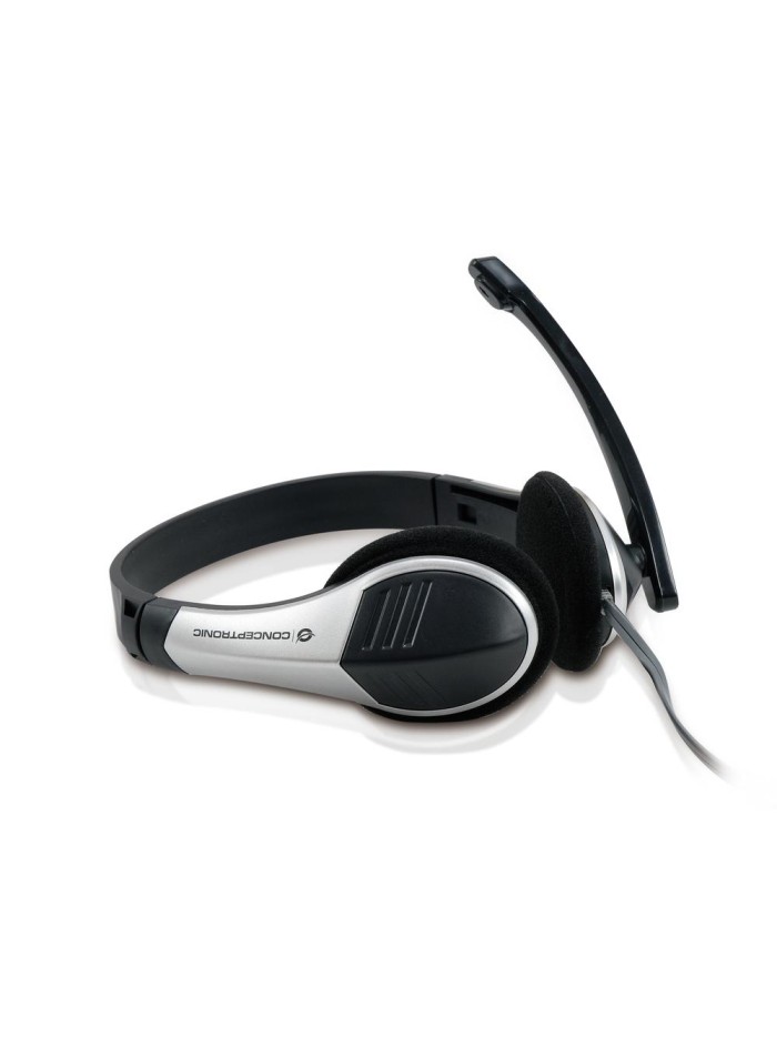 Auriculares conceptronic estereo + microfono para videoconferencia Auriculares conceptronic estereo + microfono para videoconferencia