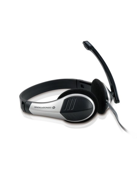 Auriculares conceptronic estereo + microfono para videoconferencia