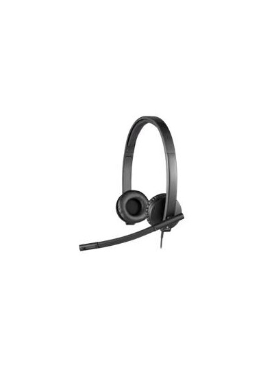 Auriculares logitech h570e con microfono - stereo diadema - usb