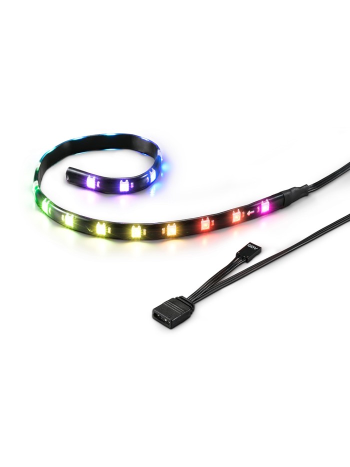 Tira rgb led sharkoon shark blades 360mmx10mmx3mm 18 leds longitud cable 60cm Tira rgb led sharkoon shark blades 360mmx10mmx3mm 18 leds longitud cable 60cm