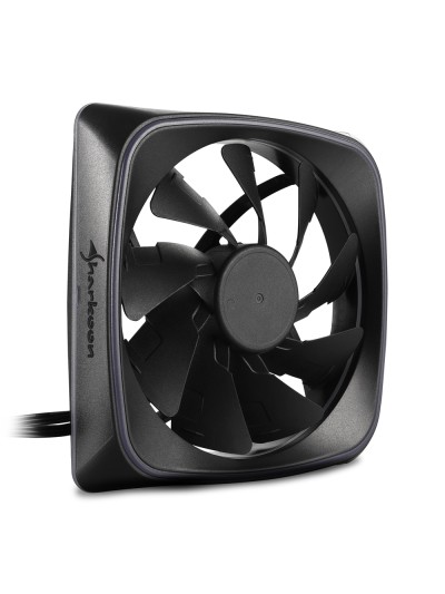 Ventilador caja sharkoon shark lights fan 120x120x 25 mm rgb led