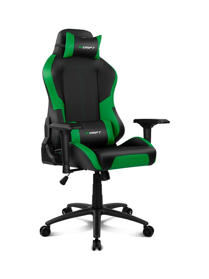 Silla gaming drift dr250 negro - verde Silla gaming drift dr250 negro - verde
