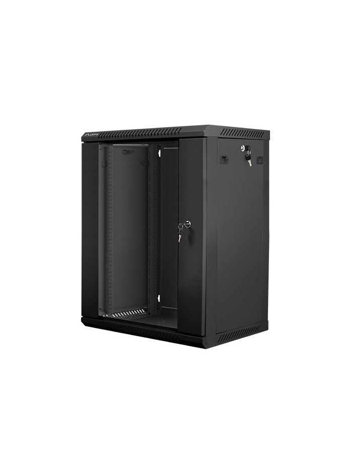 Armario rack lanberg 15u 600x450x769 auto ensamblado 19 pulgadas hasta 60 kg negro Armario rack lanberg 15u 600x450x769 auto ensamblado 19 pulgadas hasta 60 kg negro
