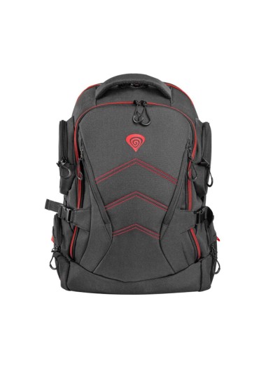 Mochila genesis pallad 550 hasta 17.3 pulgadas negra