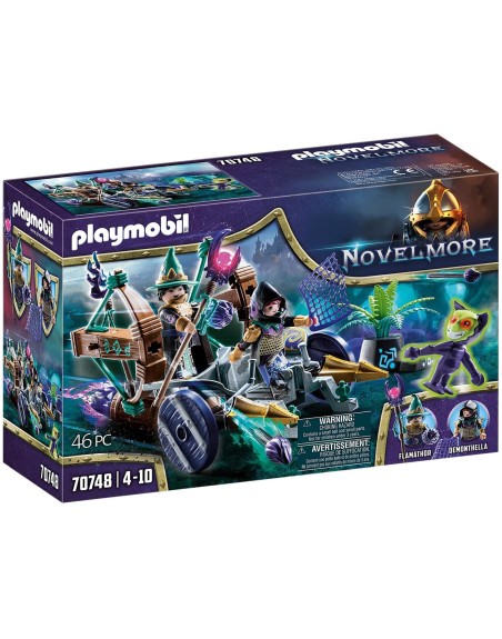 Playmobil violet vale - vehiculo de captura de demonios