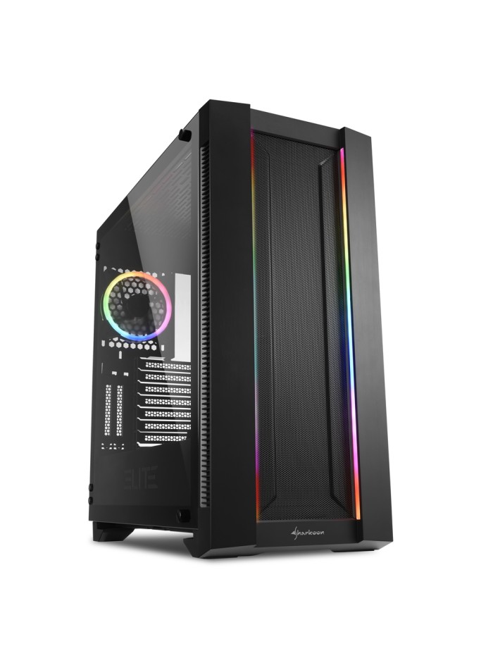 Caja sharkoon elite shark ca200m atx 2xusb3.0 sin fuente Caja sharkoon elite shark ca200m atx 2xusb3.0 sin fuente