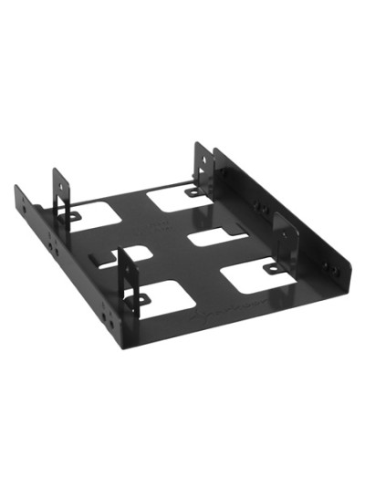Adaptador ssd 35 pulgadas pulgadas sharkoon para 2 ssd negro