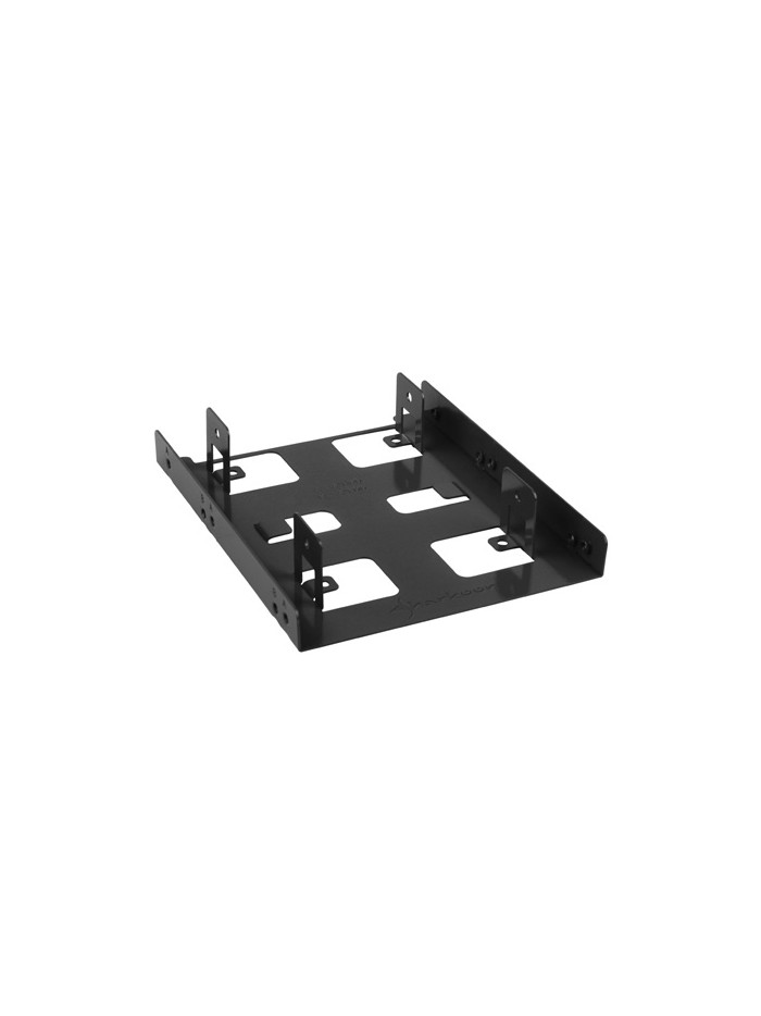Adaptador ssd 35 pulgadas pulgadas sharkoon para 2 ssd negro Adaptador ssd 35 pulgadas pulgadas sharkoon para 2 ssd negro
