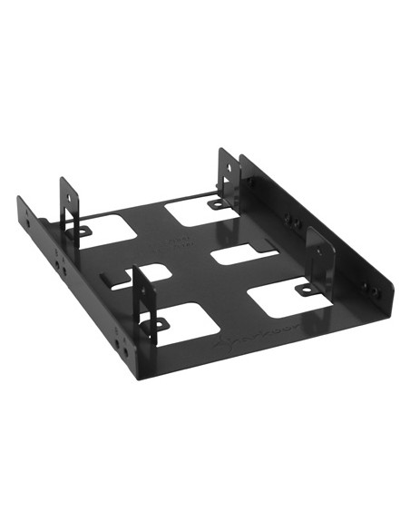 Adaptador ssd 35 pulgadas pulgadas sharkoon para 2 ssd negro