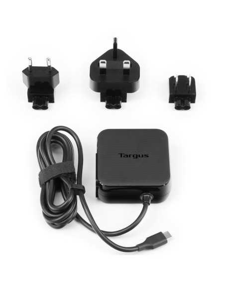 Cargador adaptador universal targus 45w tipo c negro