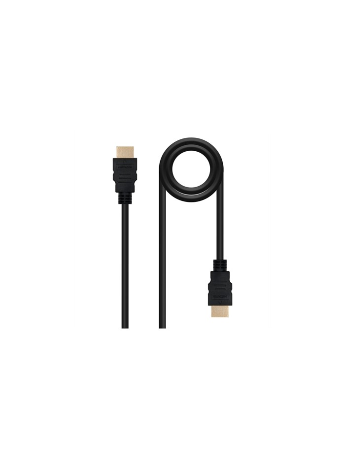 Cable hdmi 1.3 nanocable 1.8m negro - macho - macho Cable hdmi 1.3 nanocable 1.8m negro - macho - macho