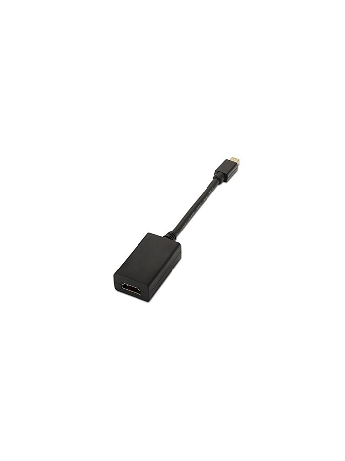 Cable nanocable conversor minidisplay port a hdmi macho - hembra 15cm negro Cable nanocable conversor minidisplay port a hdmi macho - hembra 15cm negro