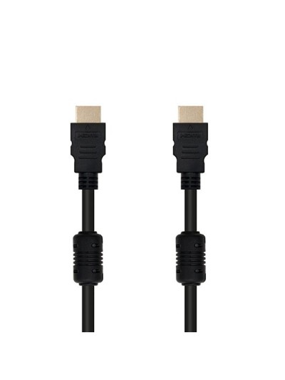 Cable hdmi alta velocidad nanocable 10m - macho - macho - negro