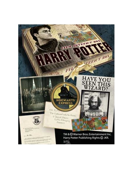 Replica the noble collection harry potter caja de artefactos