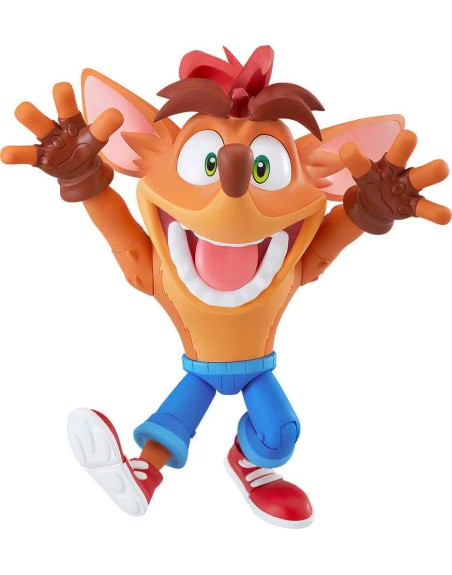 Crash bandicoot figura 12 cm crash bandicoot 4: it's about time nendoroid