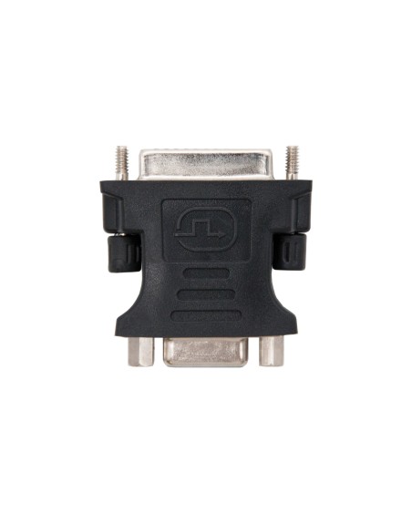 Adaptador vga a dvi nanocable hembra - macho - negro